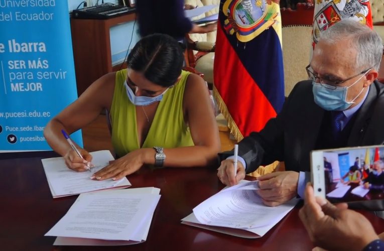 El GAD Municipal de San Miguel de Ibarra y la PUCE-SI fortalecen alianzas