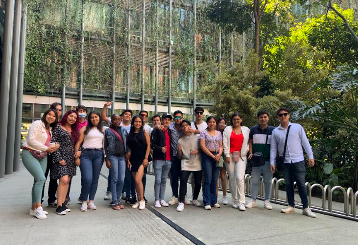 Estudiantes de Administración de Empresas cumplieron gira de observación en Medellín