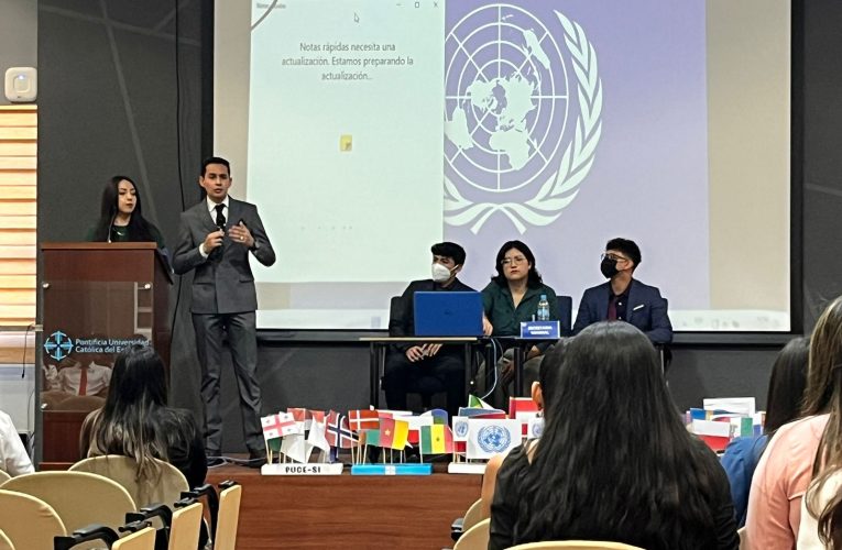 Modelo de las Naciones Unidas lo asumen los estudiantes de la PUCE Ibarra