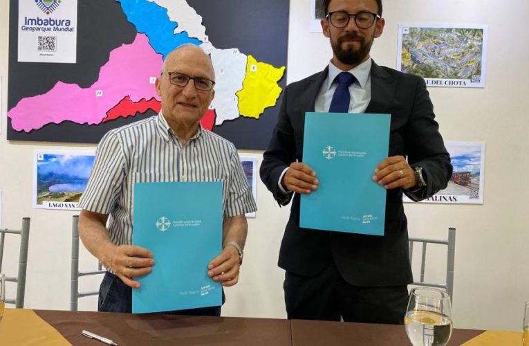La PUCE Ibarra firmó nueva alianza de cooperación